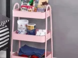 Carrito organizador de metal