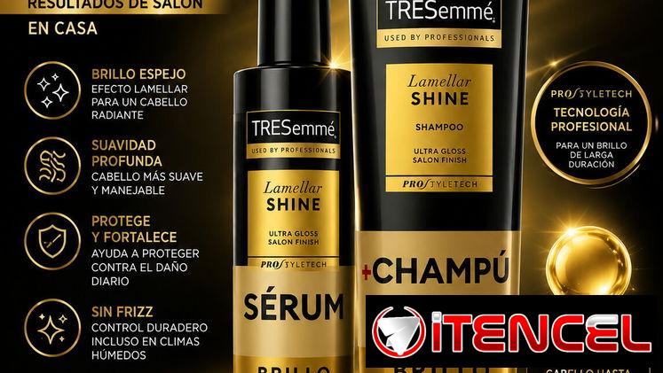 Shampoo y Serum Capilar TRESemmé