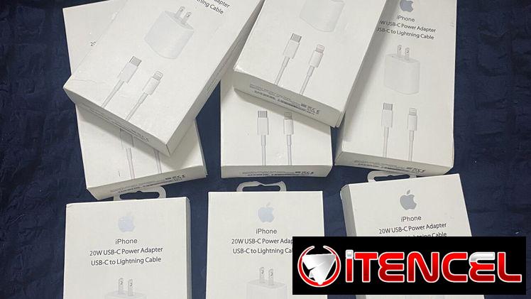 Cargadores tipo c y Cargadores de iPhone carga rápida x cantidad
