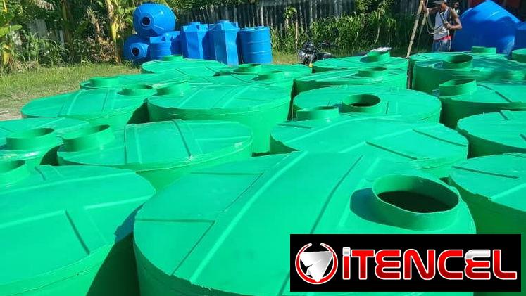 Tanques de agua de todas las medidas con transporte incluido