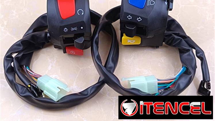 Conmutadores de moto gn125 25 USD