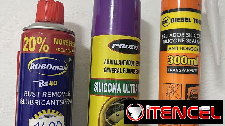 Aflojalotodo y siliconas. Nuevas