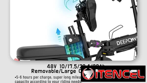 Bicicleta electrica plegable 650 USD
