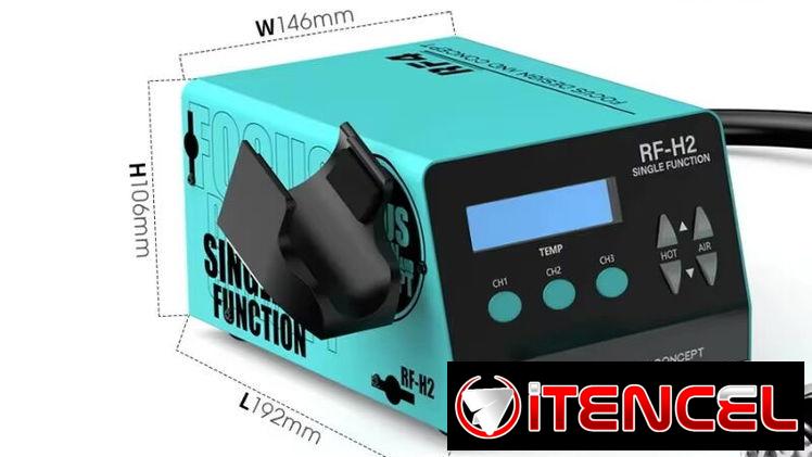 Estacion de soldar aire caliente RF4 1000w 220v nueva