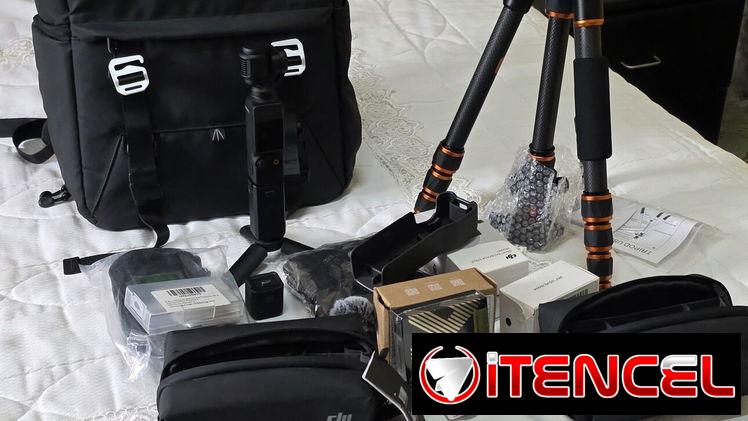 Kit completo de producción audiovisual – DJI Osmo Pocket 3 Combo + accesorios profesionales