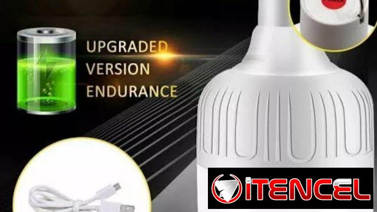 Bombillos recargables de 30 y 40 watts