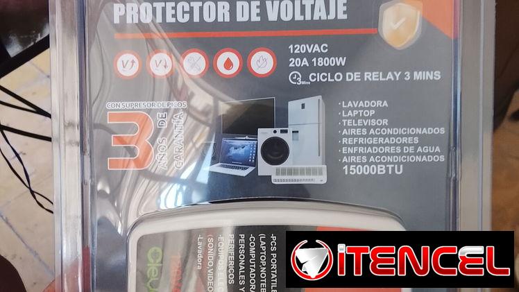 PROTECTOR DE VOLTAJE TRIPLE 110V