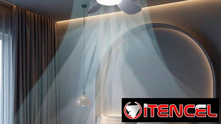 Ventilador de techo bombillo con socket