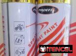 Pintura Spray Dorada y aluminio