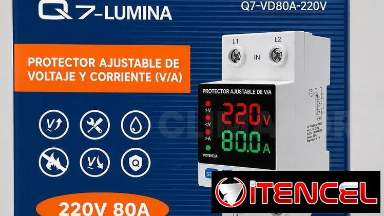 Protector de línea regulable digital 220v