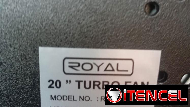 Ventilador de Piso Royal 20″