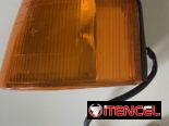 Luces traseras, delantera y lateral del Indicador del Fiat Uno.