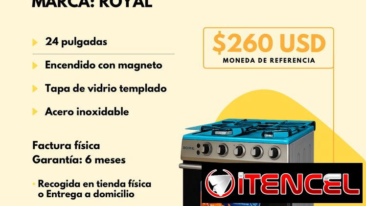 Estufa de gas con horno