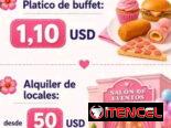 Decoración y paquetes de cumpleaños