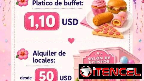 Decoración y paquetes de cumpleaños