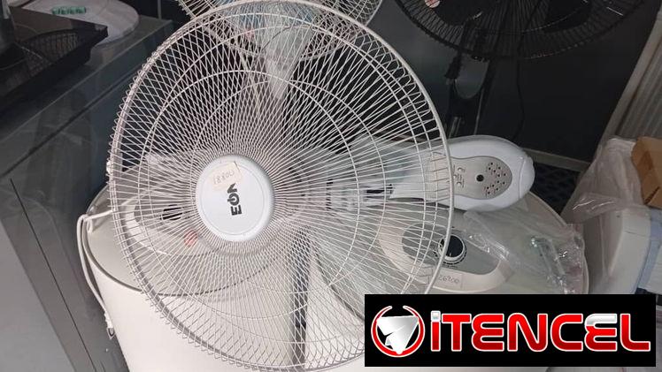 Ventiladores de pared marca Eón y Eko con 1 año de garantía