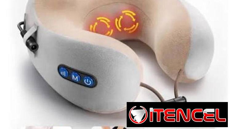 Masajeador de cuello y calores para terapias Recargable