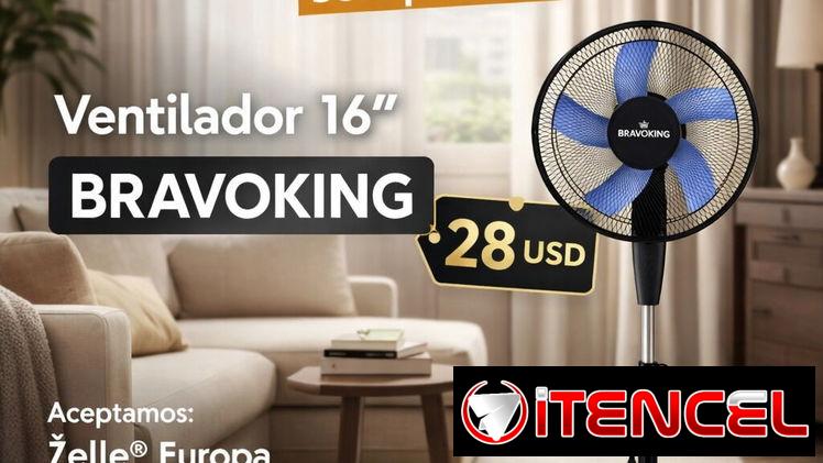 Ventilador de 16 pulgadas