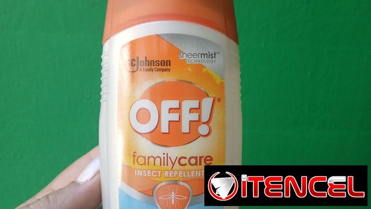 Repelente Off Jhonsons 177ml familiar