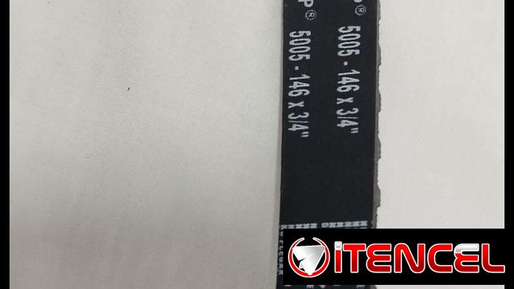 Correa de distribución de Fiat 125 marca Gates. 146 dientes. Nueva a estrenar por usted en su caja.