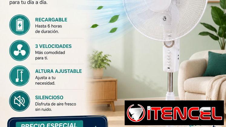 Ventilador de pedestal marca Milexus