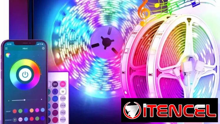 Tiras led 30 metros divididas en 2 rollos de 15 metros cada una.