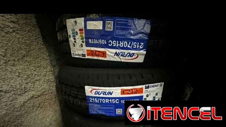 neumáticos de varias medidas