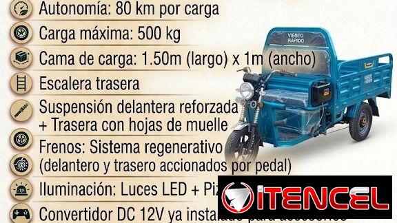 TRICICLO HIBRIDO VIENTO RAPIDO