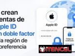Creación de cuentas de Apple ID con doble factor