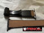Correa, pulsera de cuero para reloj inteligente, APPLE WATCH, ULTRA, serie,7,8,9,10.Medida 42/44/45/49 mm.S10- 46 mm