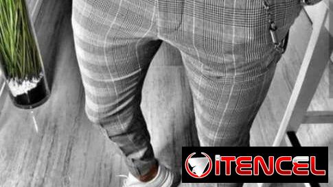 Pantalon de cuadros , pantalon de vestir , camisa blanca,  camisa azul , ropa de vestir elegante para hombres