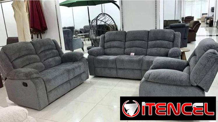 Juego de sala reclinable