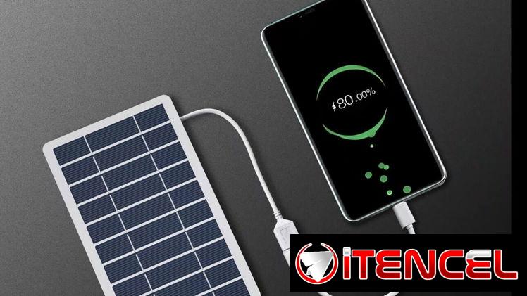 Cargador solar para celulares