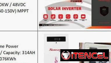 Inversor 10k + batería 16k en 3800