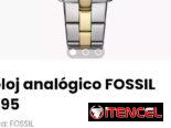 Reloj analógico FOSSIL 3995. Modelo: BQW3995