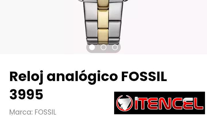 Reloj analógico FOSSIL 3995. Modelo: BQW3995
