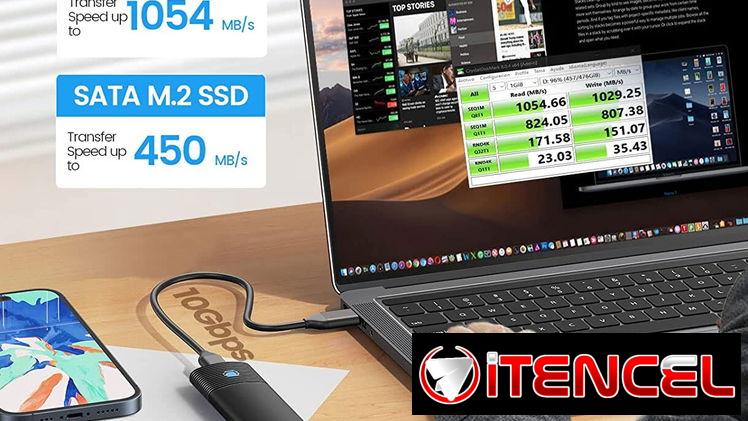 🔥 Carcasa ORICO NVMe/SATA M.2 – Alta velocidad 🔥 Precio 28$