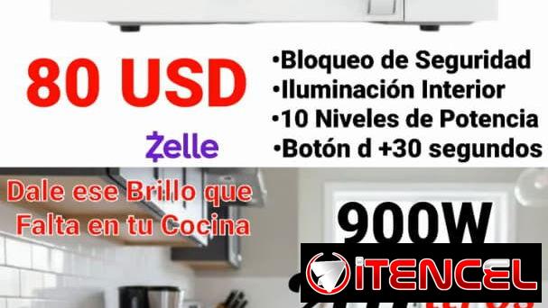 Horno Microwey de 900w 20 L    .CD