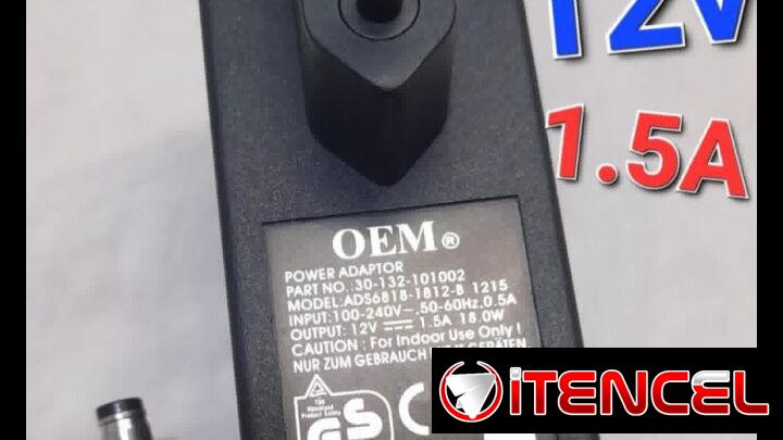 Transformador 12v 1.5A