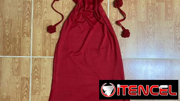 Vestidos largos de rosas