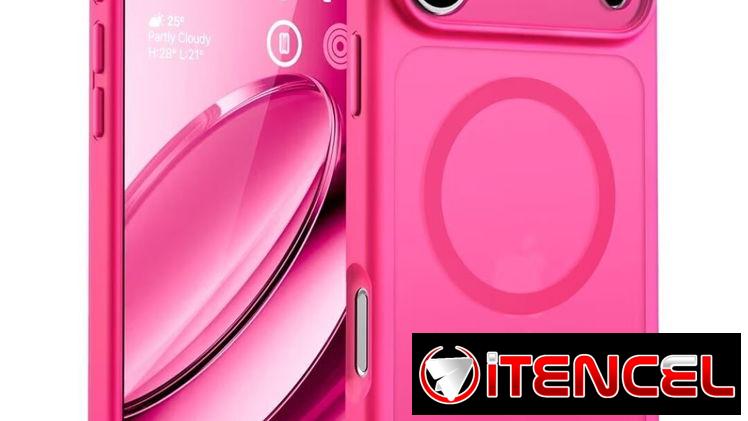 * Funda para iPhone 17 Pro – ROSA FUCSIA