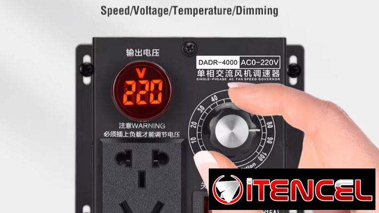 Variador de velocidad/Regulación de voltaje eléctrico NHT-4000W