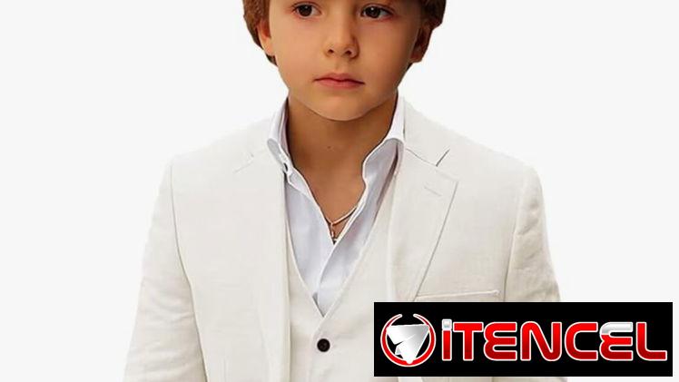 Traje de verano para niño o adolescente. Talla 14 pero sirve a partir de una talla 10. Nuevo. Pantalon, chaleco, saco