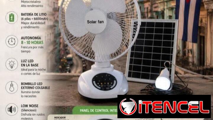 Ventilador d mesa recargable nuevos en cajas