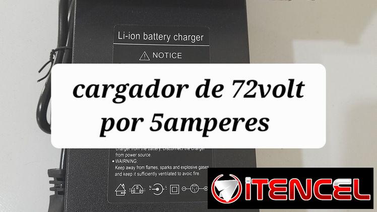 Cargadores de litio de 72volt