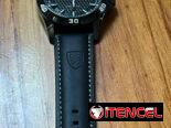 Oferta .🔴🔴Reloj para hombre, pulsera,manilla negra. Esfera negra.