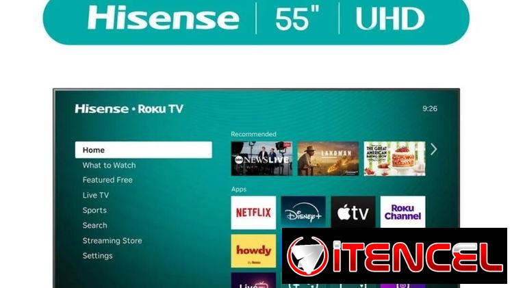 Hisense TV 55″serie H5 UHD Roku smart tv
