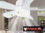 Ventilador de techo.