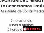 Asistente Virtual de Social Media Posición Remota Medio Tiempo