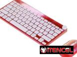 – Combo Incipio Translucent Slim Wireless Keyboard & Mouse  – Irisdescent